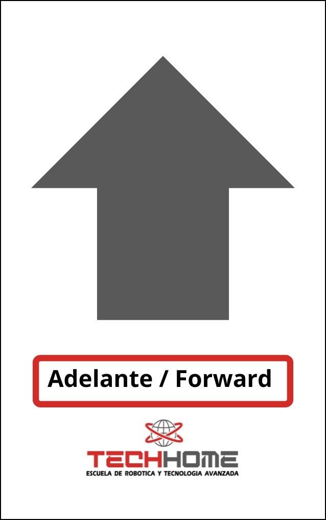 Tarjeta Adelante
