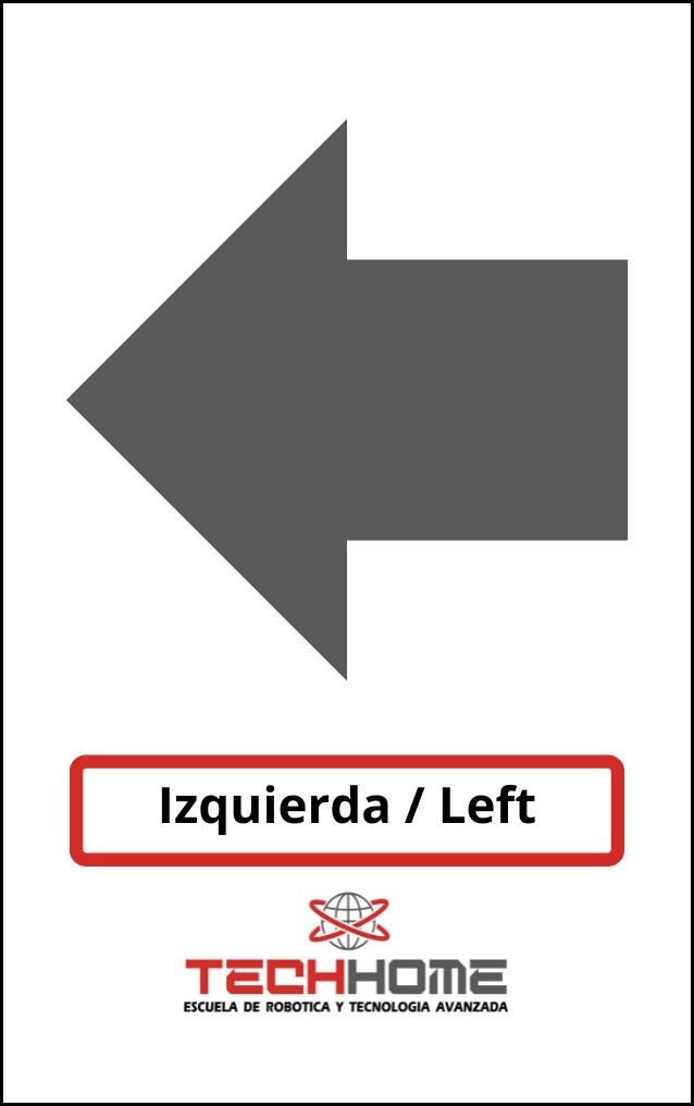 Tarjeta Girar Izquierda